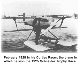 Jimmy Doolittle with seaplane